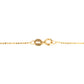 14K Gold Italian Ball Bead Chain Link Necklace