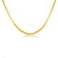 10K Gold Diamond Cut Rope Twisted Chain